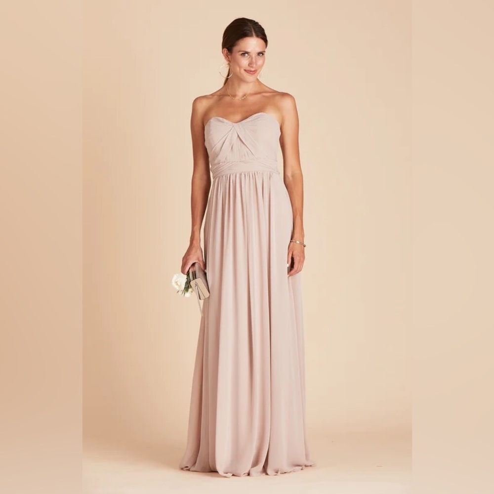 Birdy Grey Grace convertible Dress chiffon Taupe